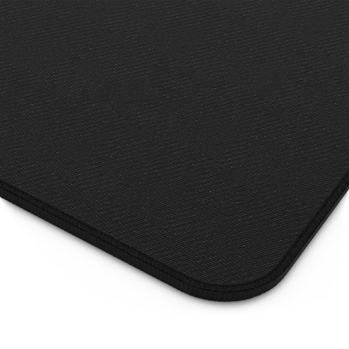 Desk Mat - Minimal Grey Mouse Pad with "SOLO ORIGIN" Logo