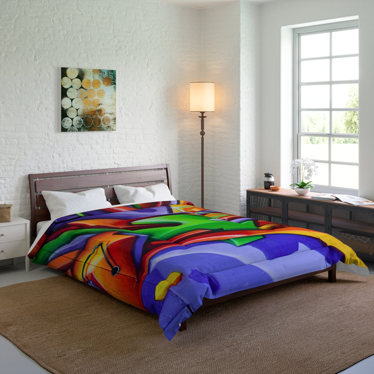 ChroRym Abstract Comforter