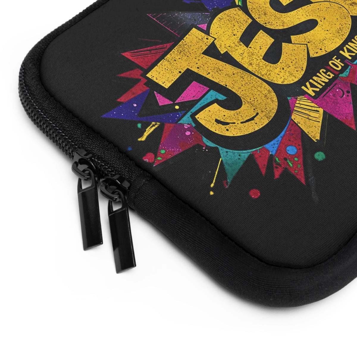 JESUS KING OF KINGS & LORD OF LORDS! Urban Graffiti Laptop & Tablet Sleeve