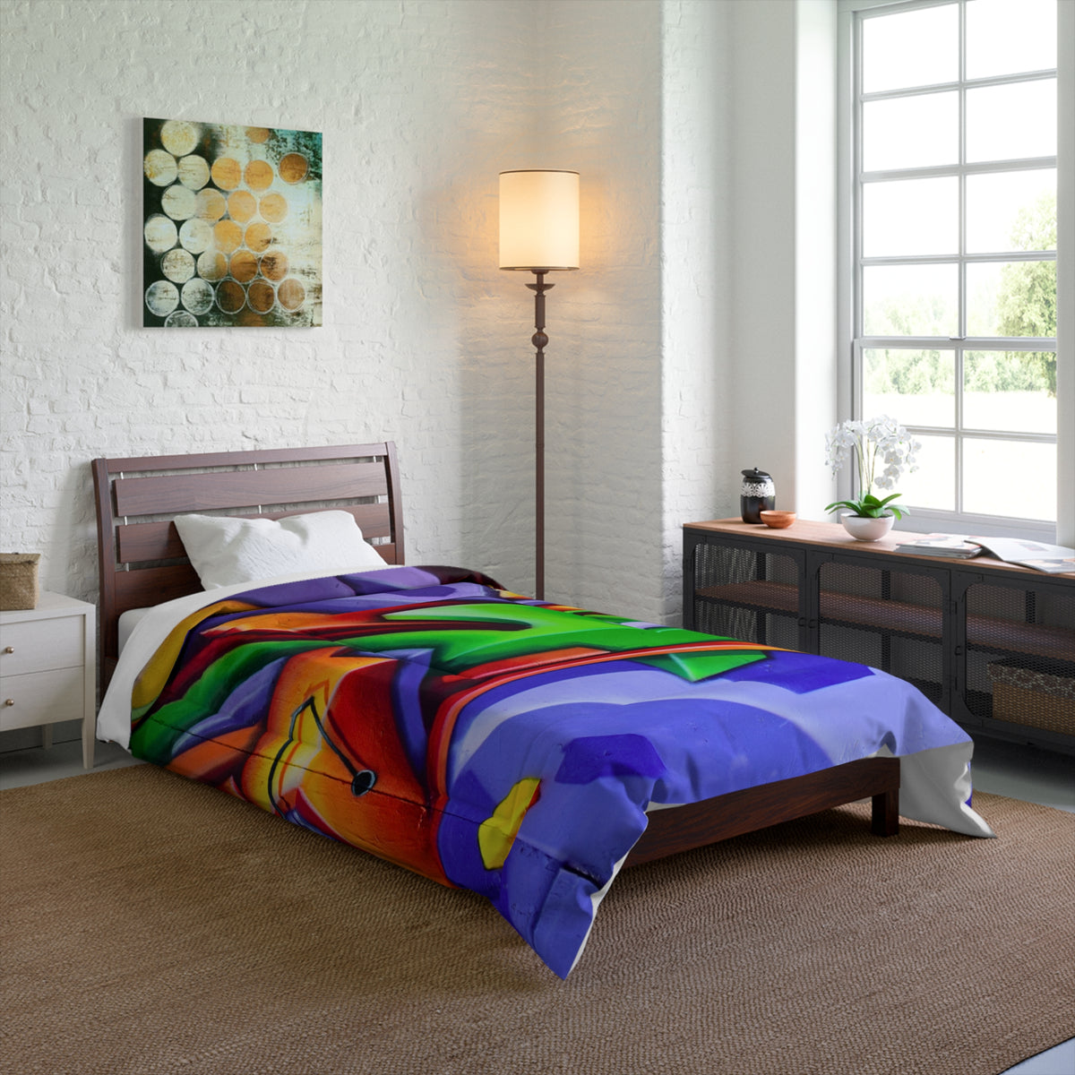 ChroRym Abstract Comforter