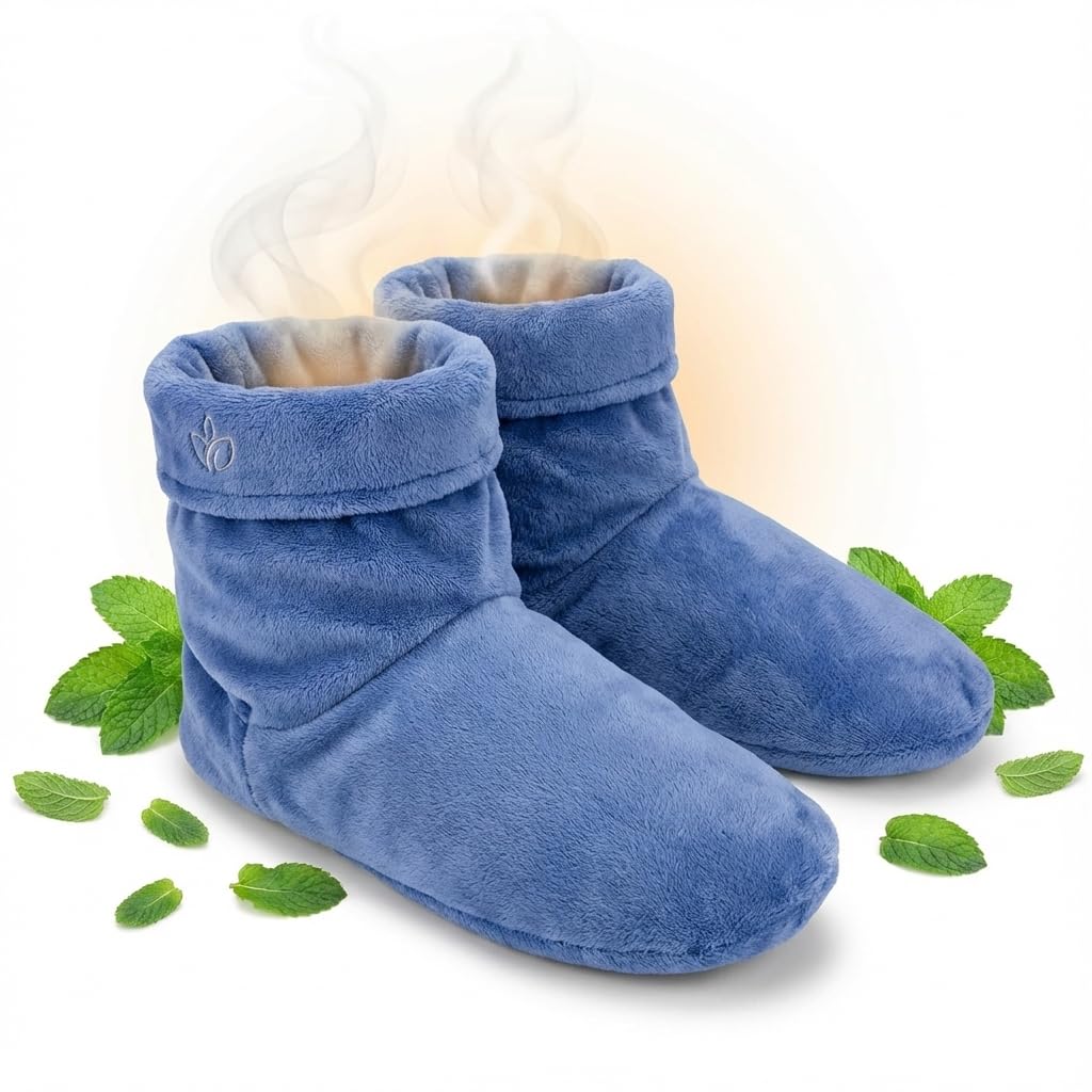 Comfort Booties for Stress & Aches Relief with 12 Herbs, Winter Booties