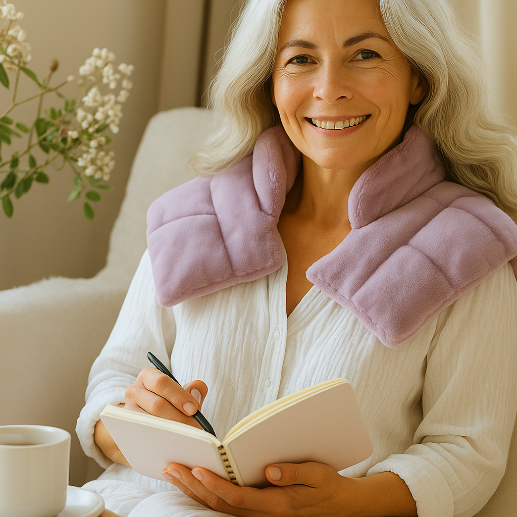 Soothing Herbal Neck & Shoulder Wrap – Hot/Cold Aromatherapy