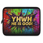 YHWH He Is God! Urban Graffiti Laptop & Tablet Sleeve