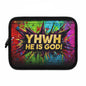 YHWH He Is God! Urban Graffiti Laptop & Tablet Sleeve