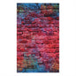 Colorful Brick Wall Rally Towel — 11x18 Vibrant Stadium Fan Towel
