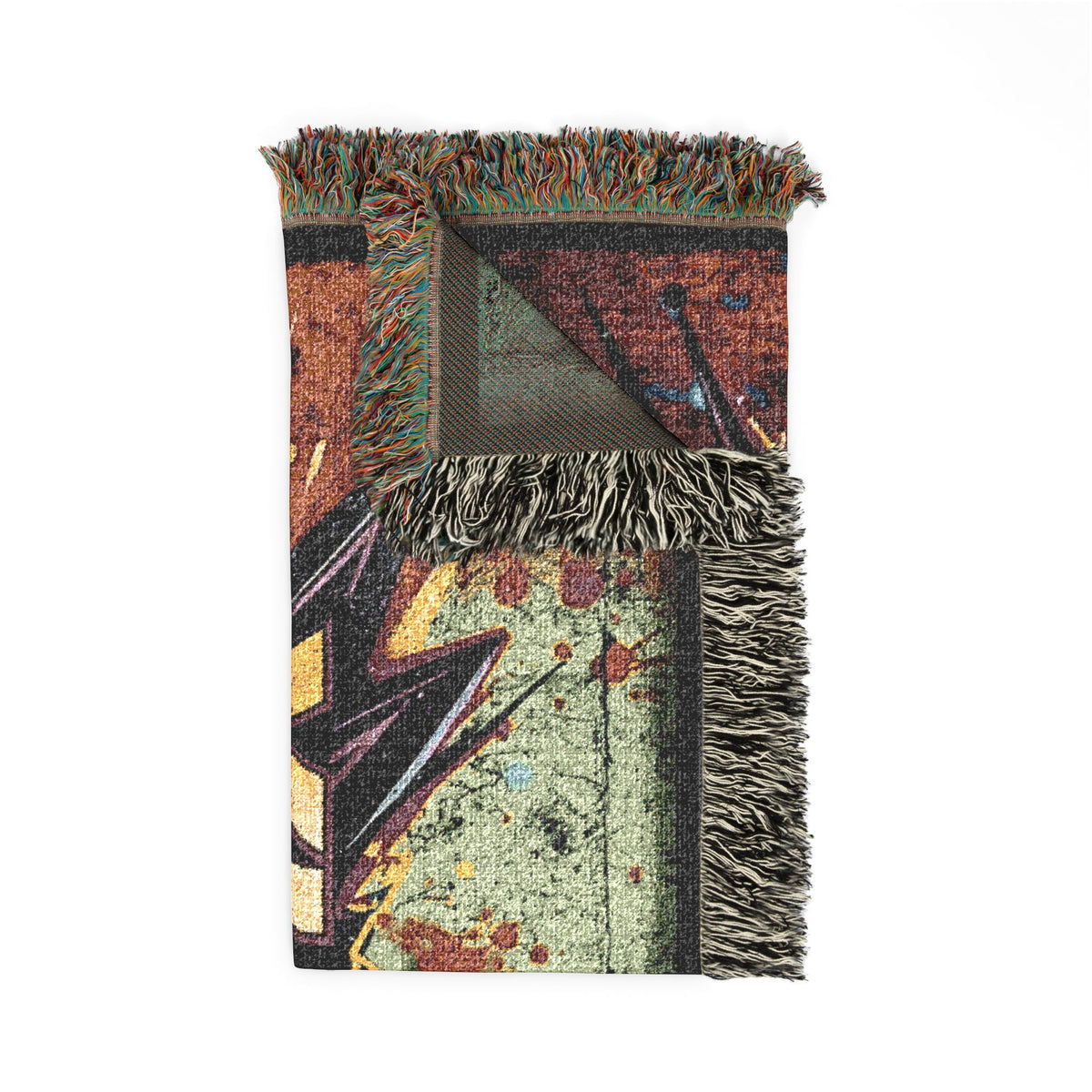 YHWH He Is God Christian Faith Woven Blanket