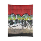 Red Steel & Brick Tag Comforter