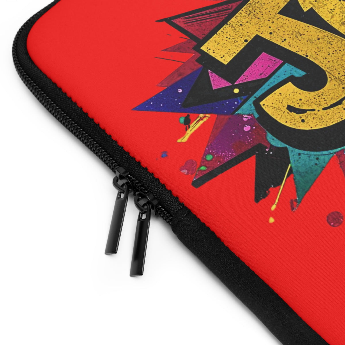 JESUS KING OF KINGS & LORD OF LORDS! Urban Graffiti Laptop & Tablet Sleeve RED