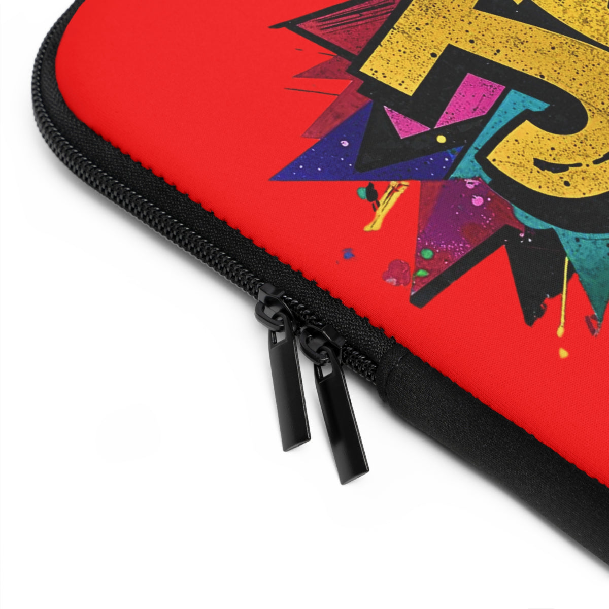 JESUS KING OF KINGS & LORD OF LORDS! Urban Graffiti Laptop & Tablet Sleeve RED