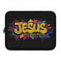JESUS KING OF KINGS & LORD OF LORDS! Urban Graffiti Laptop & Tablet Sleeve