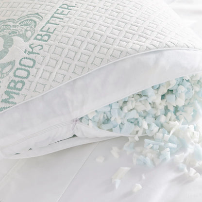Adjustable Bamboo Cooling Pillow | Bed Pillows