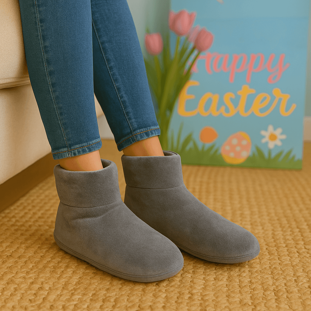 Comfort Booties for Stress & Aches Relief with 12 Herbs,  Winter Booties