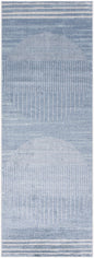 Thad Blue Washable Area Rug - Clearance