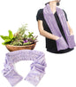 Warming Scarf for Soothing Hot/Cold Aromatherapy, Winter Warm Scarves with Pocket