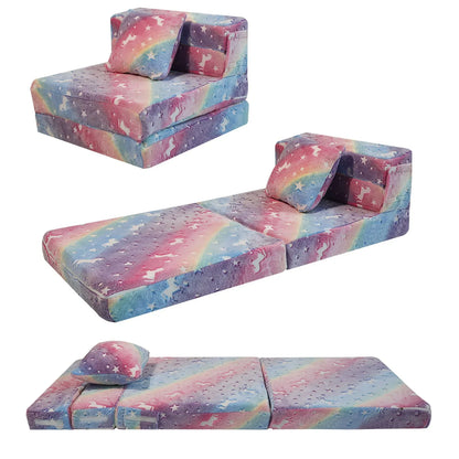 Convertible Kids Foldable Floor Mattress
