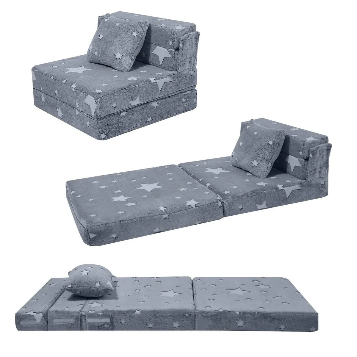 Convertible Kids Foldable Floor Mattress